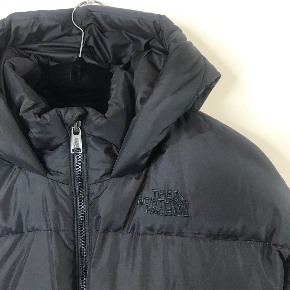 NWT The North Face Gotham Parka Girls L 14/16 Black Hooded Jacket